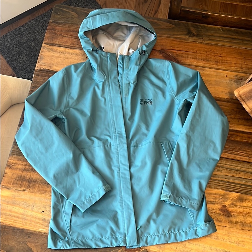 Mountain Hardwear Granite Glade Teal Hooded Jacket